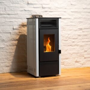 True Fire Pyro Pellet Heater (White)