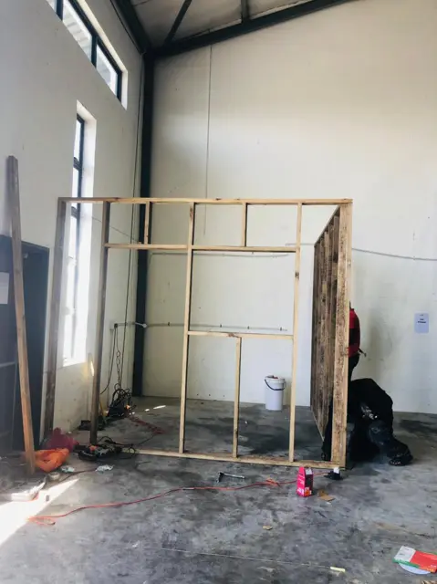 Office renovations project photo