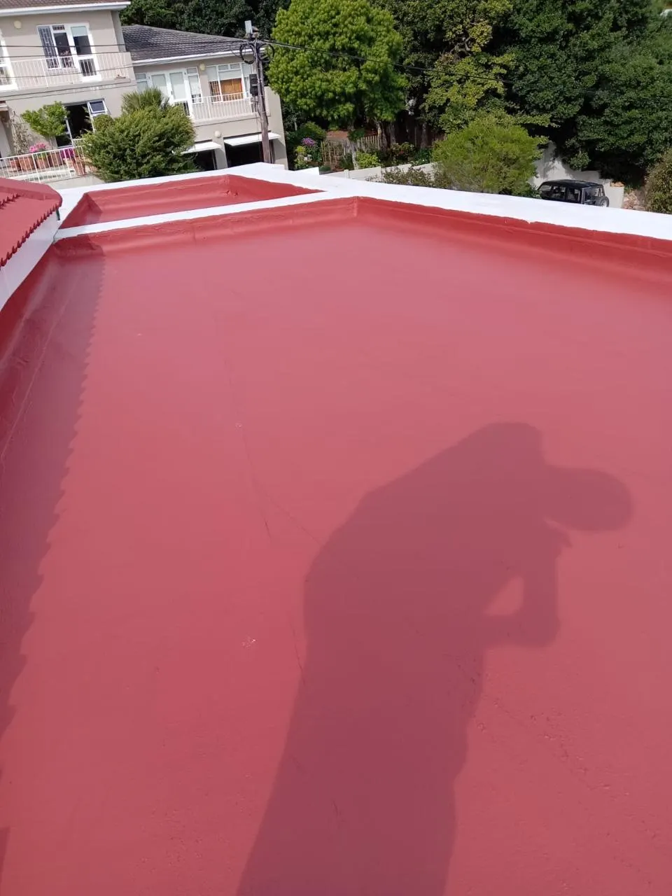 Roof waterproofing project in Cape Town
