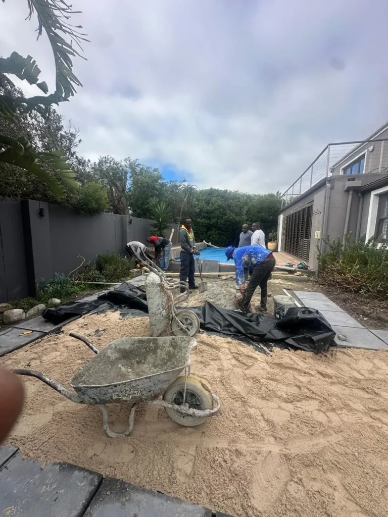 Paving, decking and outdoor building work by Fire Flames Installers