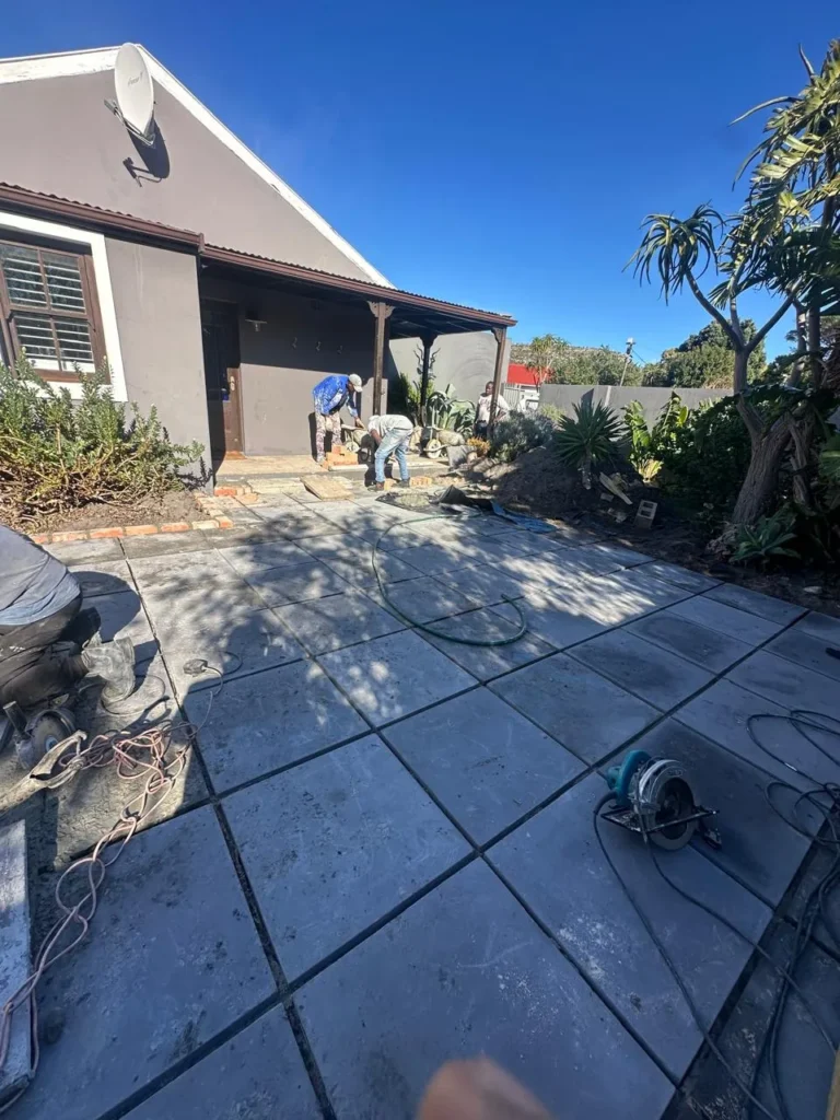 Paving, decking and outdoor building work by Fire Flames Installers